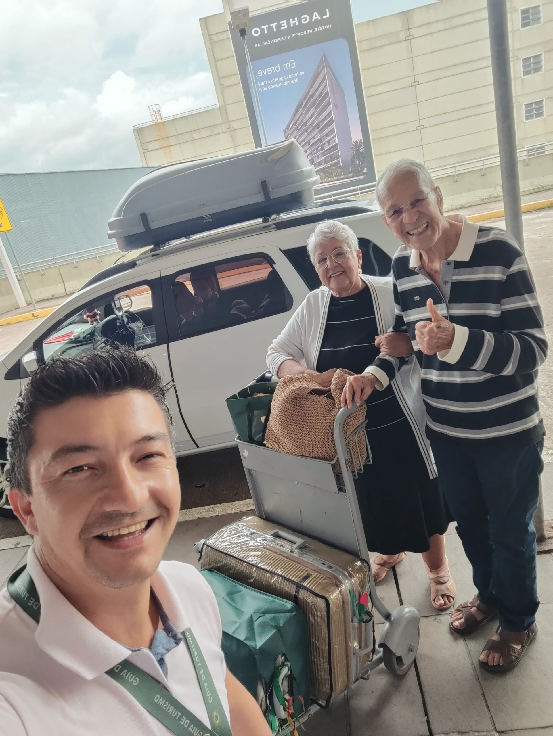 Edson Muller, guia de turismo em Gramado