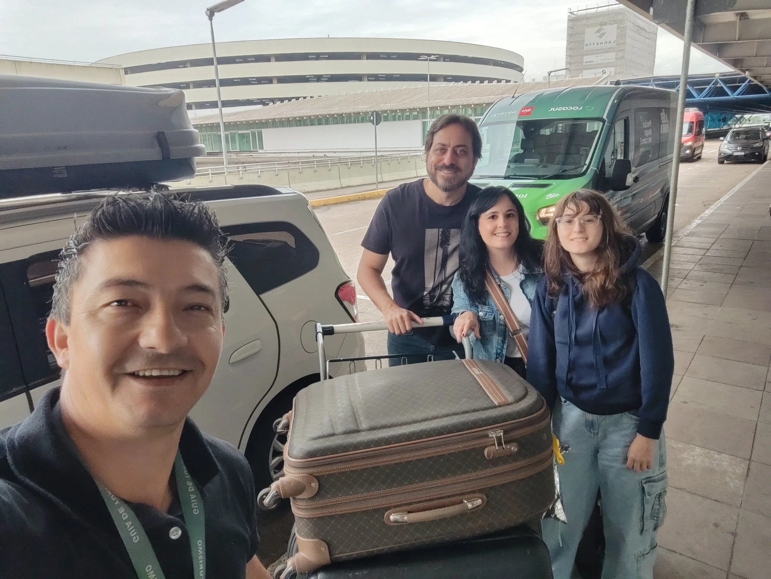 Foto transfer do aeroporto